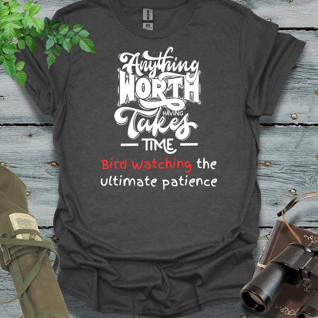 Birding patience T-Shirt - Swooply Shop