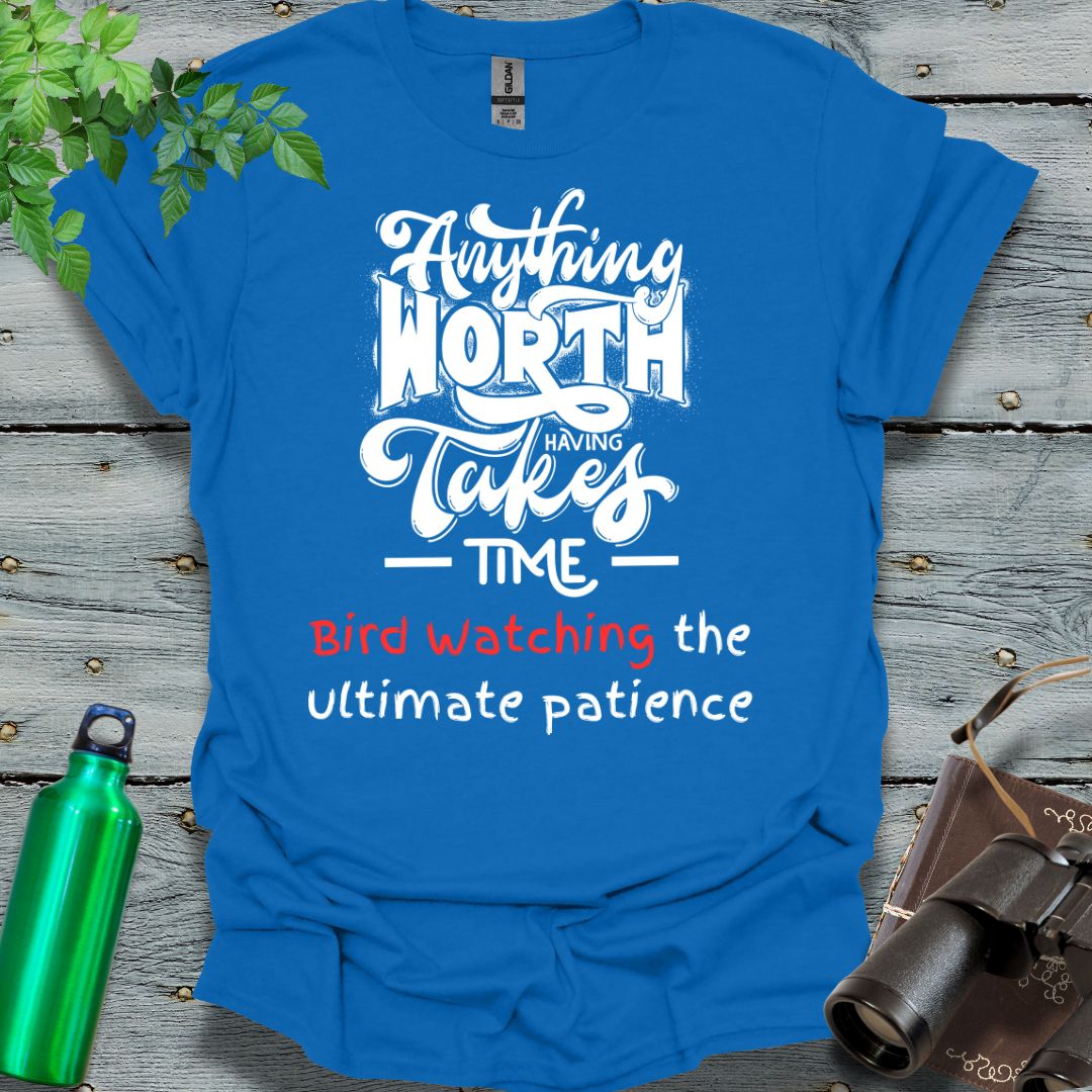 Birding patience T-Shirt - Swooply Shop