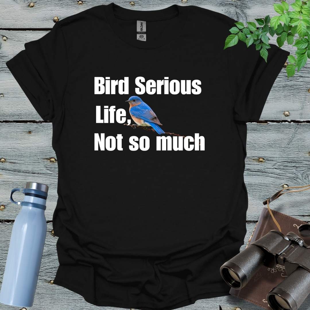 Bluebird Serious T-Shirt - Swooply Shop