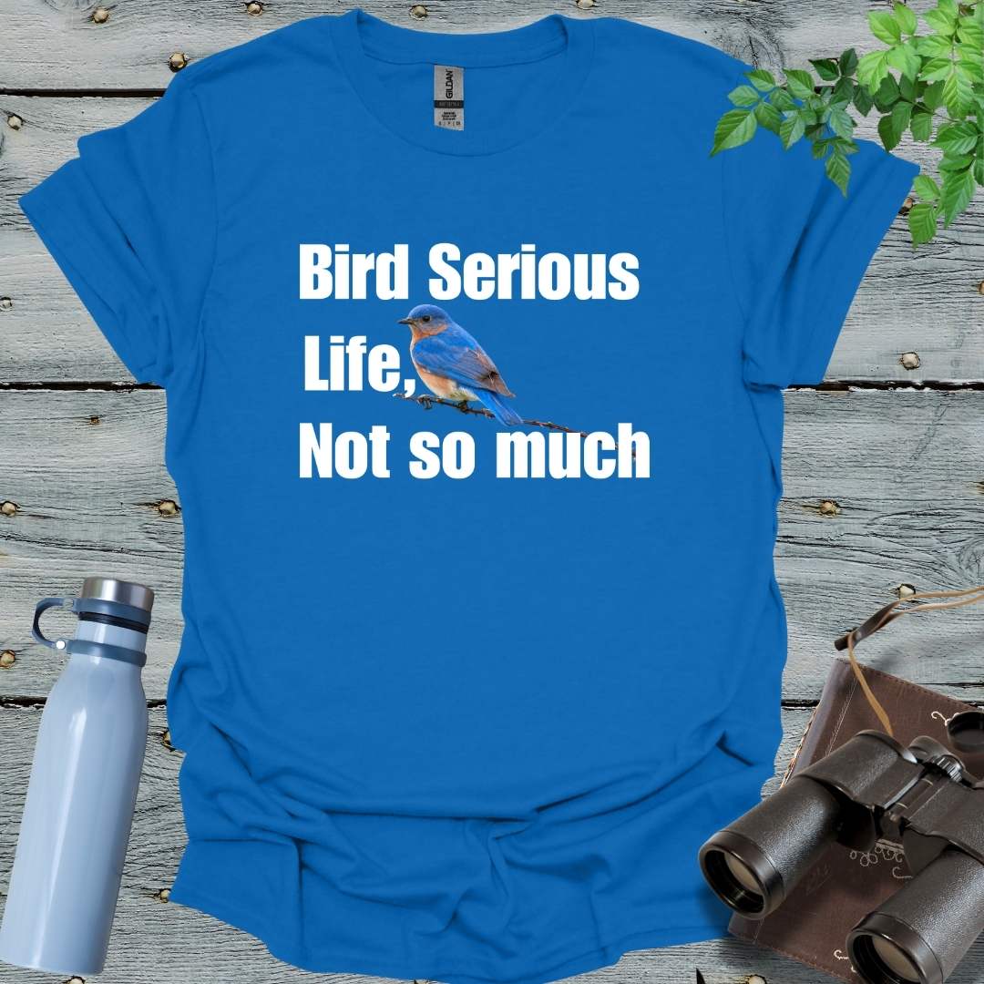 Bluebird Serious T-Shirt - Swooply Shop