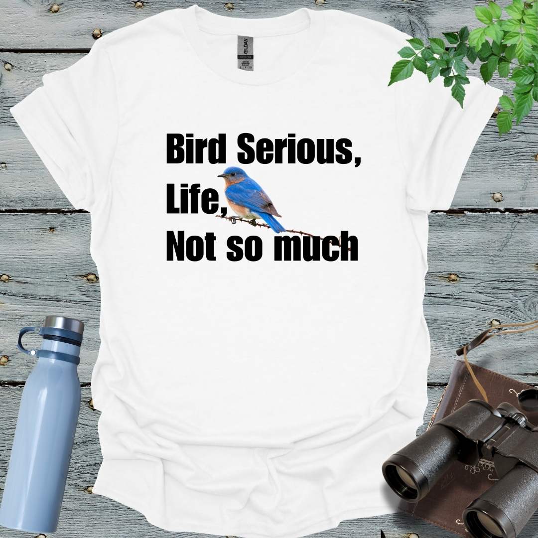 Bluebird Serious T-Shirt - Swooply Shop