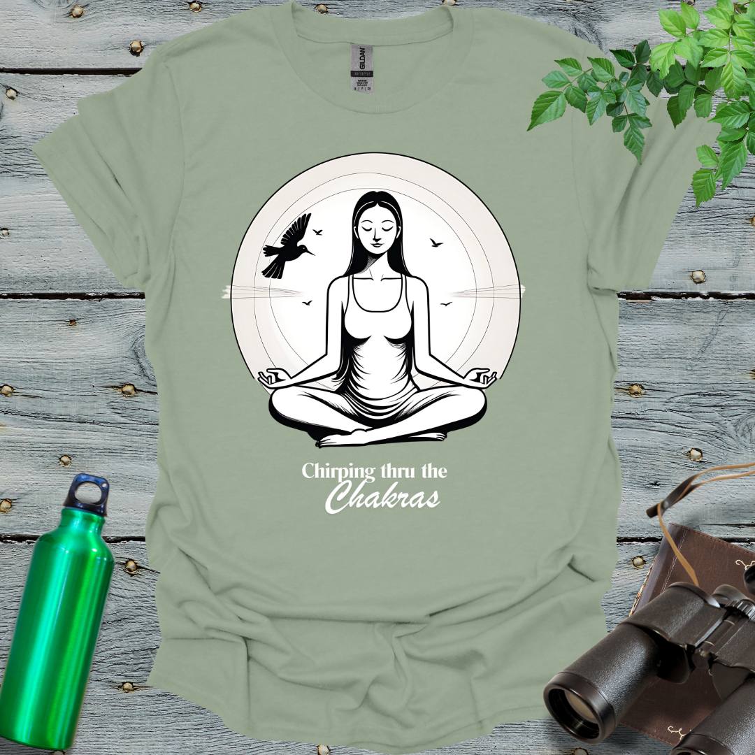 Chakras Chirping T-Shirt - Swooply Shop