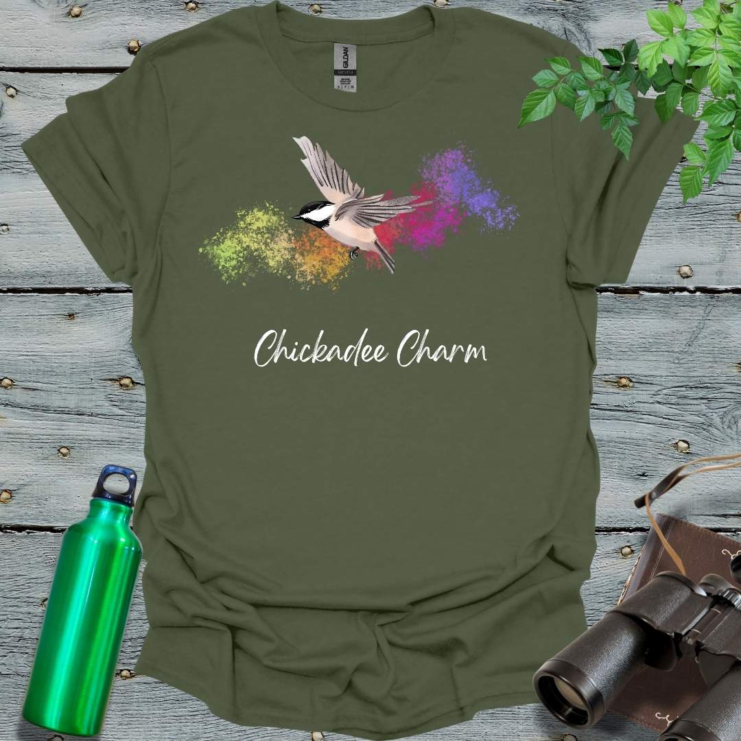 Chickadee Charm T-Shirt - Swooply Shop