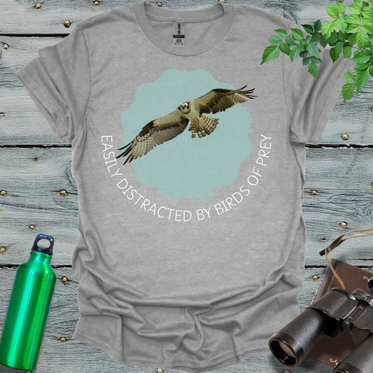 Easily Distracted by Hawks T-Shirt - Swooply Shop