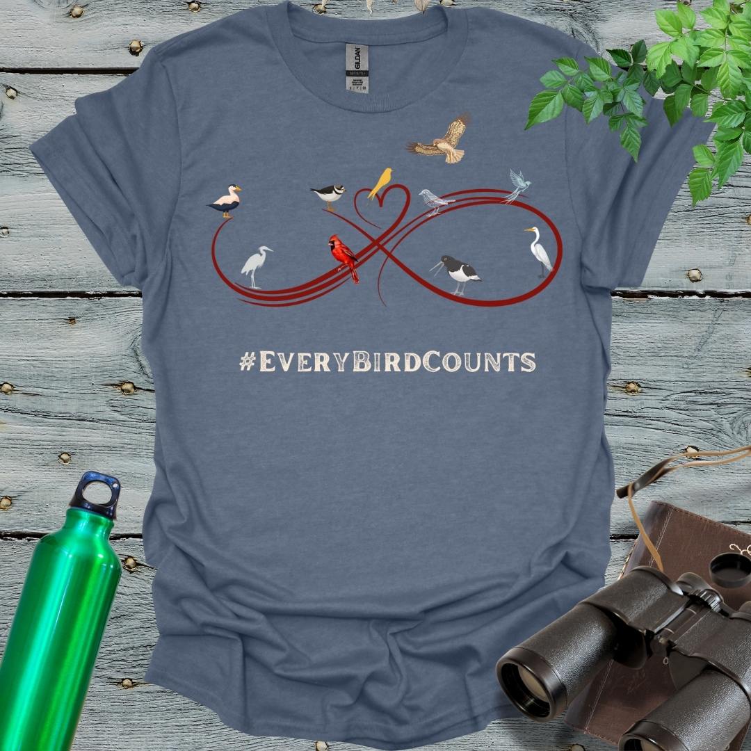 #EveryBirdCounts T-Shirt - Swooply Shop