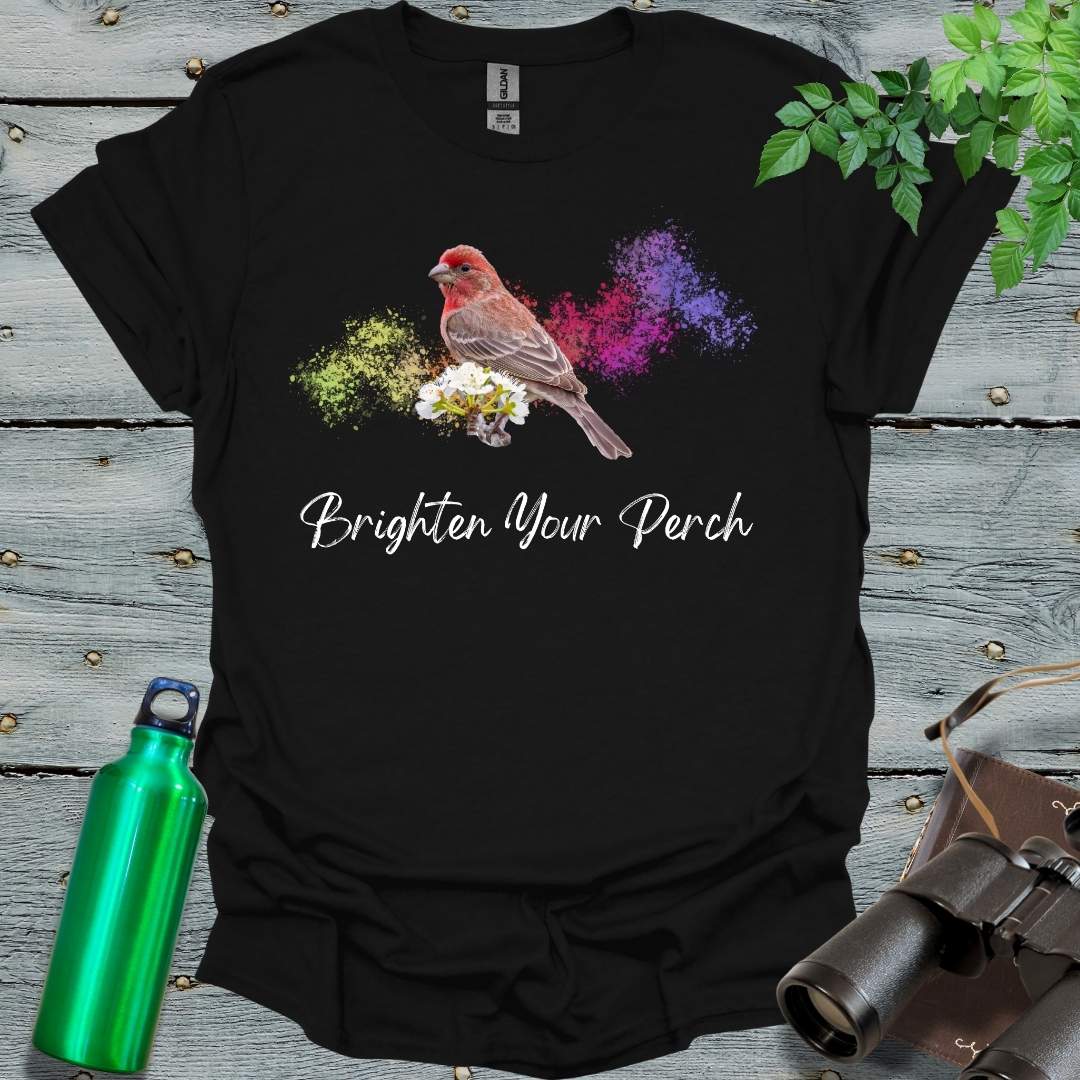 Finch Brightens Day T-Shirt - Swooply Shop