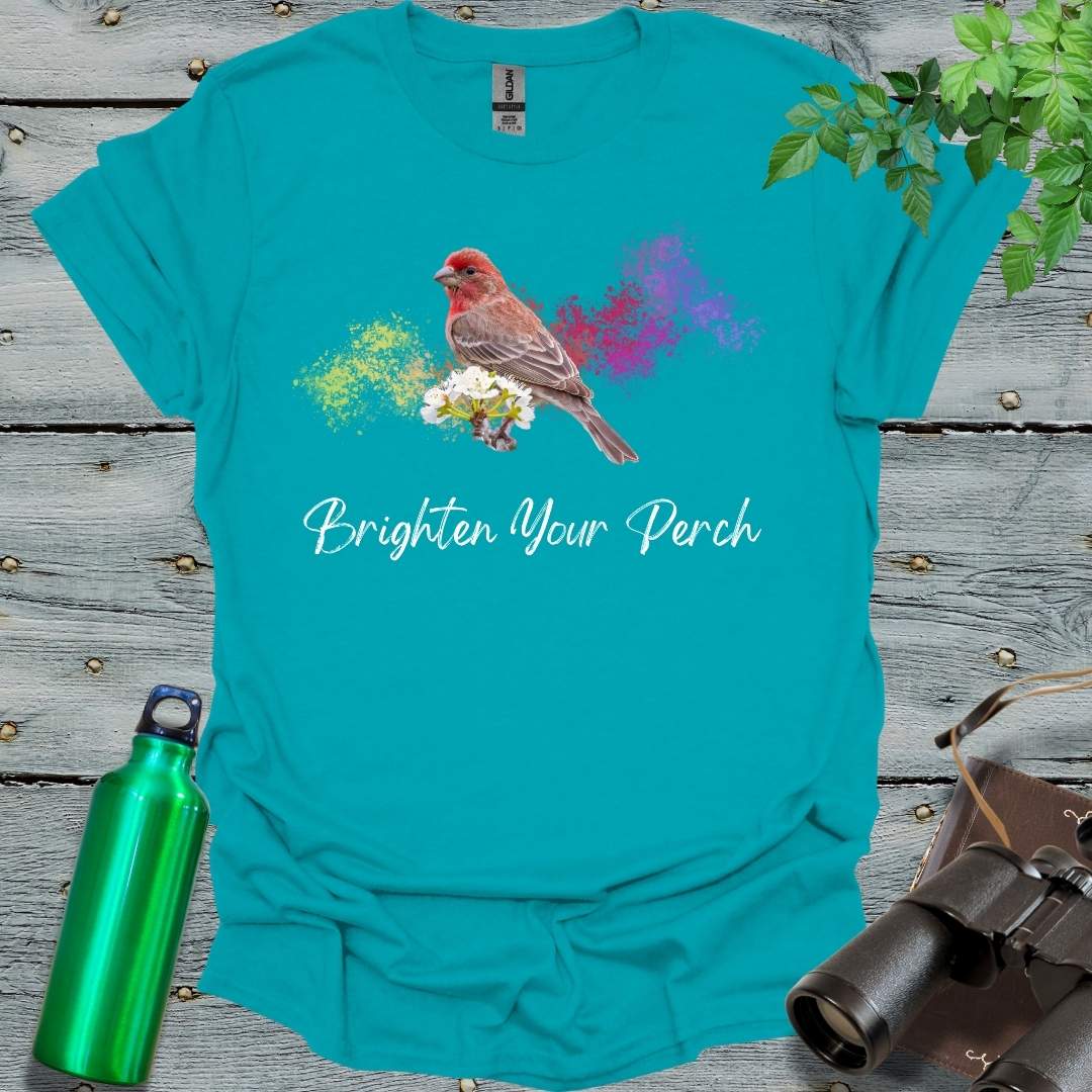 Finch Brightens Day T-Shirt - Swooply Shop