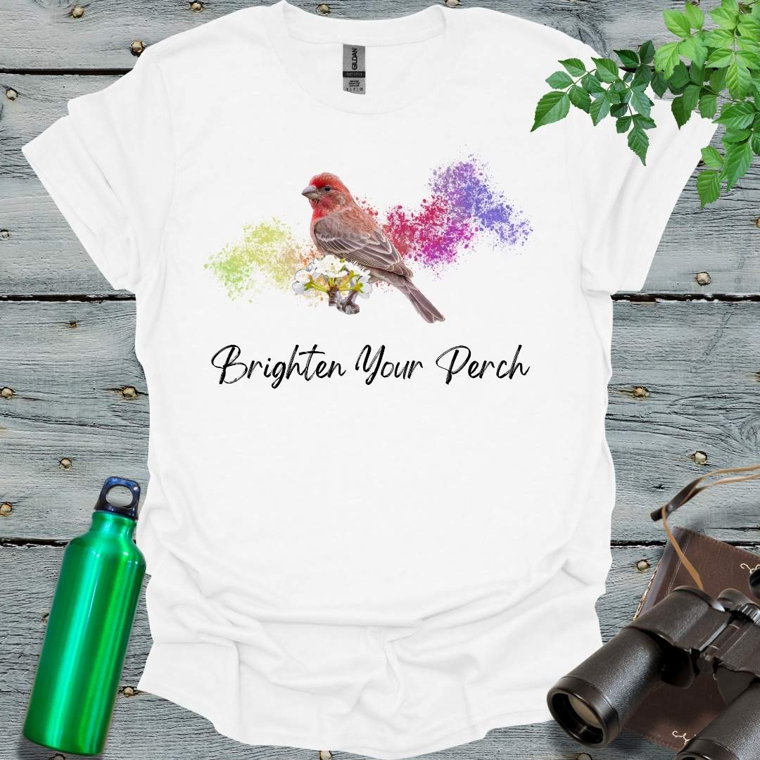 Finch Brightens Day T-Shirt - Swooply Shop