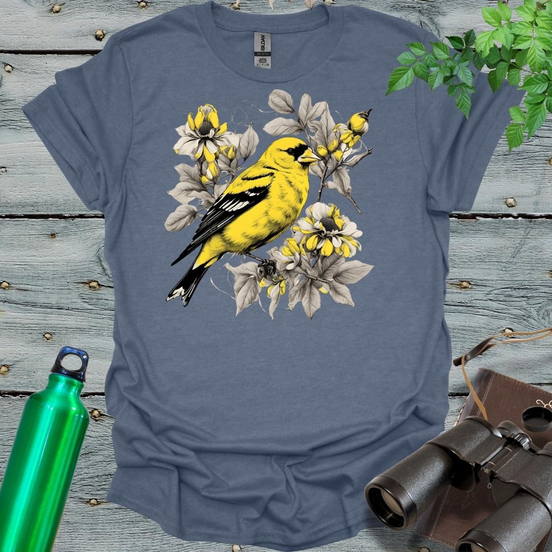 Goldfinch Vintage Swirl T-Shirt - Swooply Shop