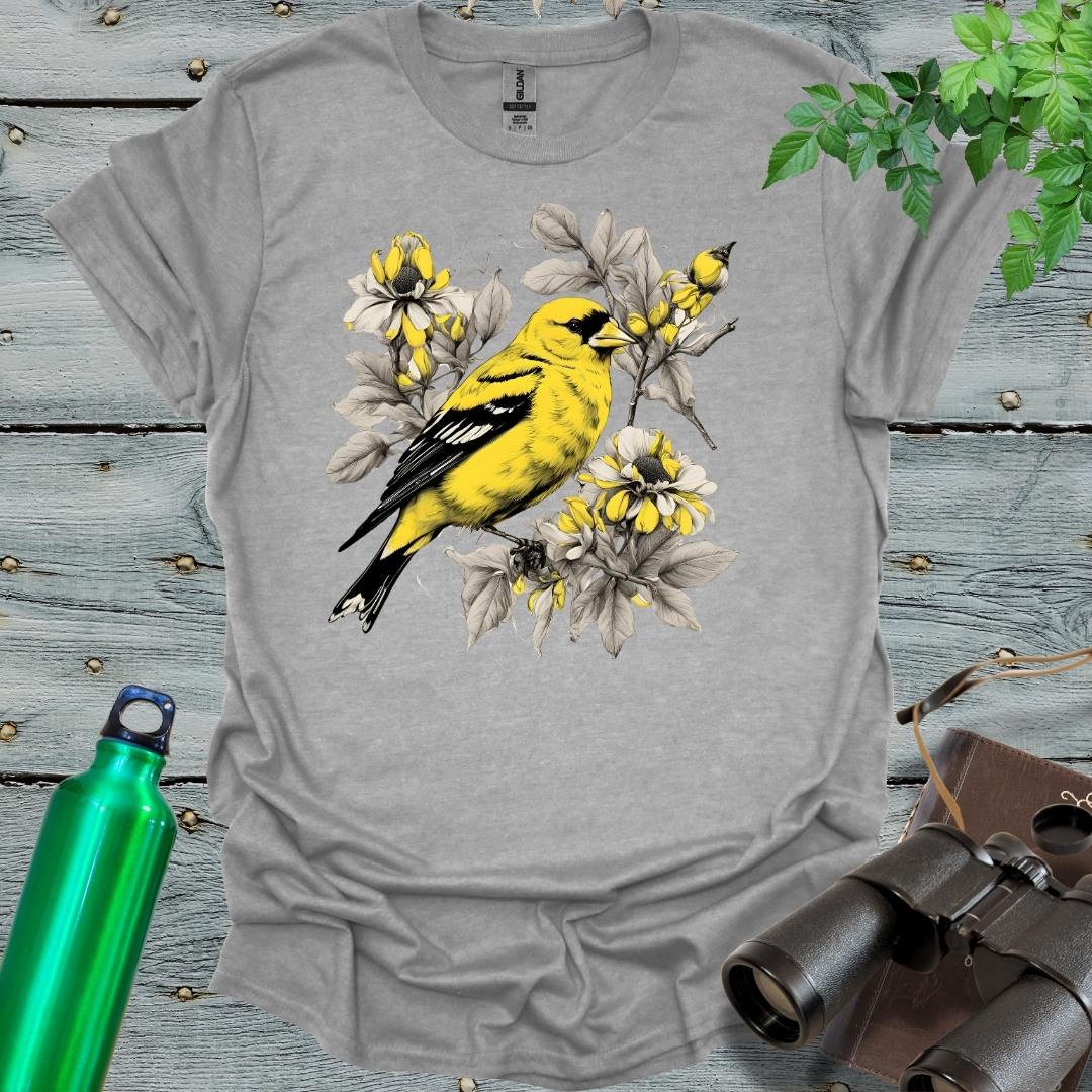 Goldfinch Vintage Swirl T-Shirt - Swooply Shop