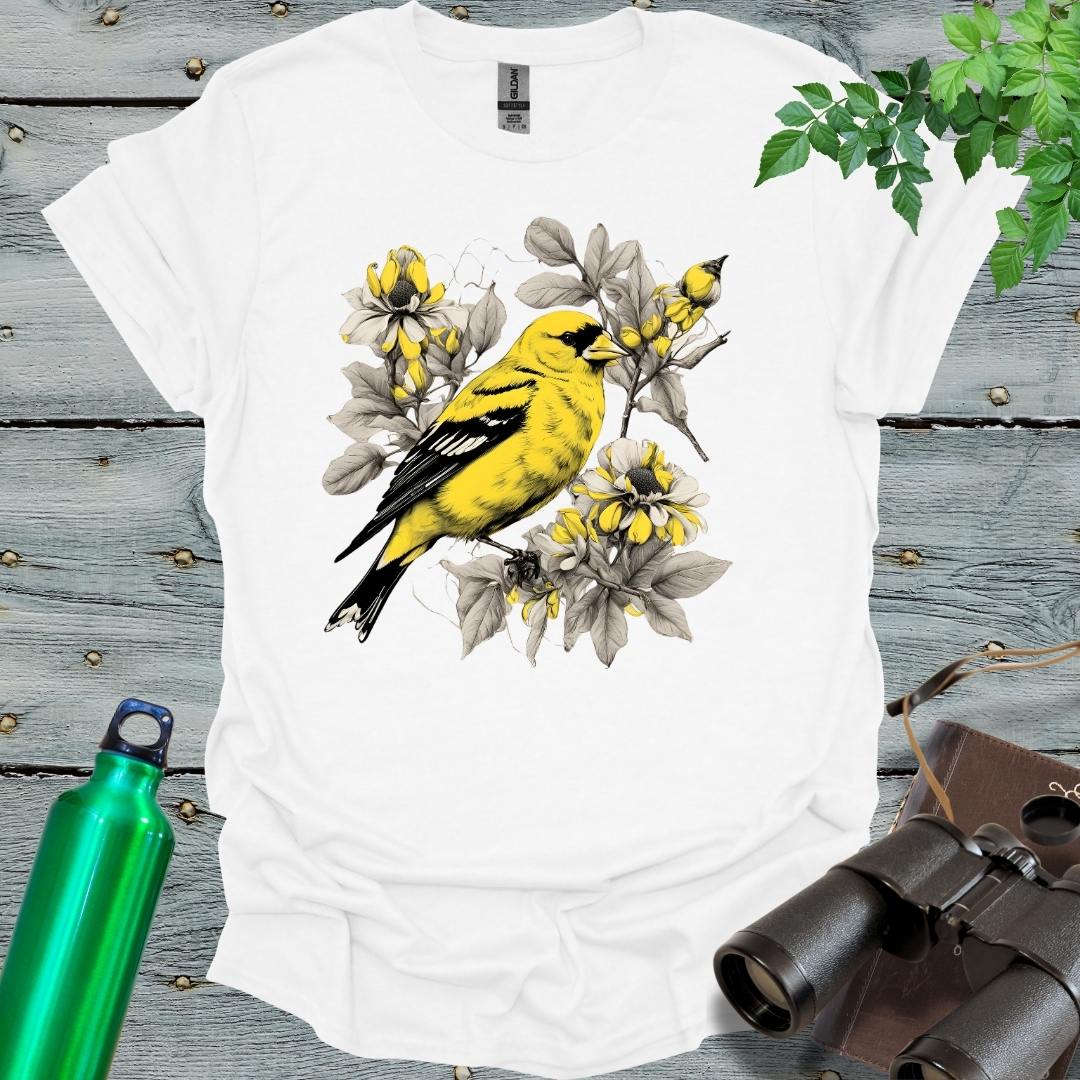 Goldfinch Vintage Swirl T-Shirt - Swooply Shop