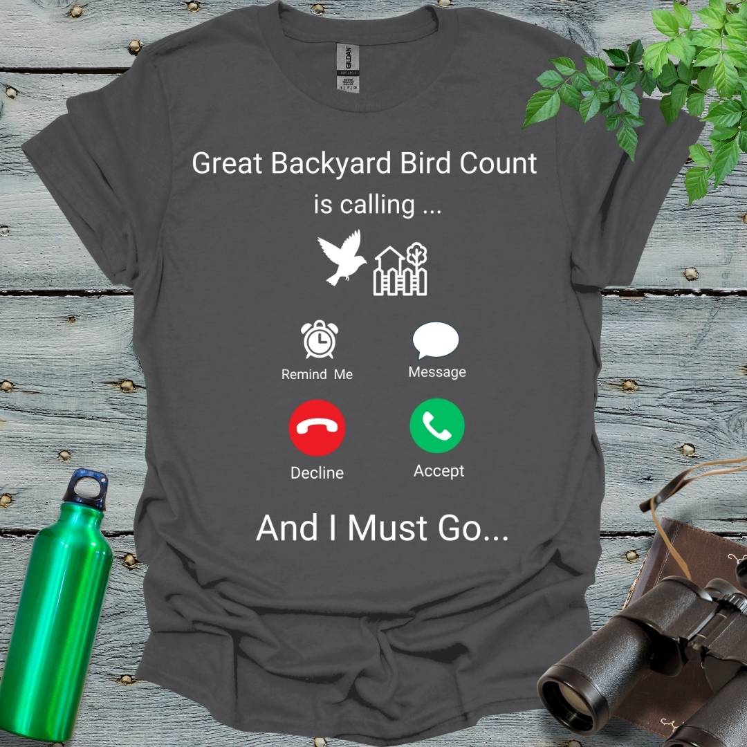 Great Backyard Count T-Shirt - Swooply Shop