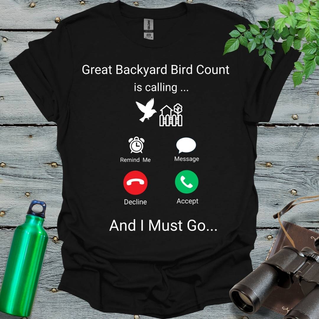 Great Backyard Count T-Shirt - Swooply Shop