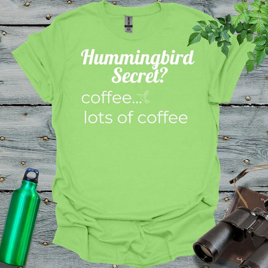 Hummingbird Hyper Secret T-Shirt - Swooply Shop