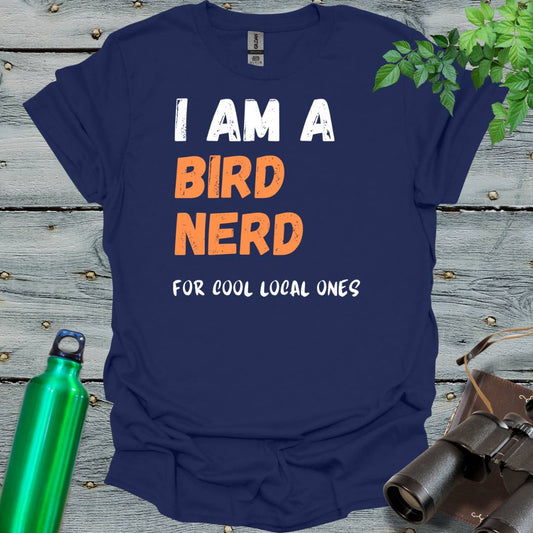 I am a Bird Nerd, for cool birds T-Shirt - Swooply Shop