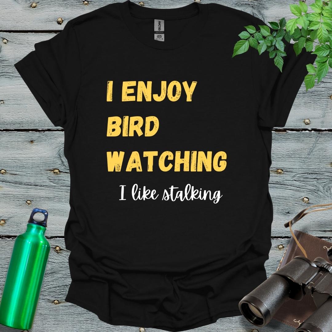 I enjoy birdwatching T-Shirt - Swooply Shop