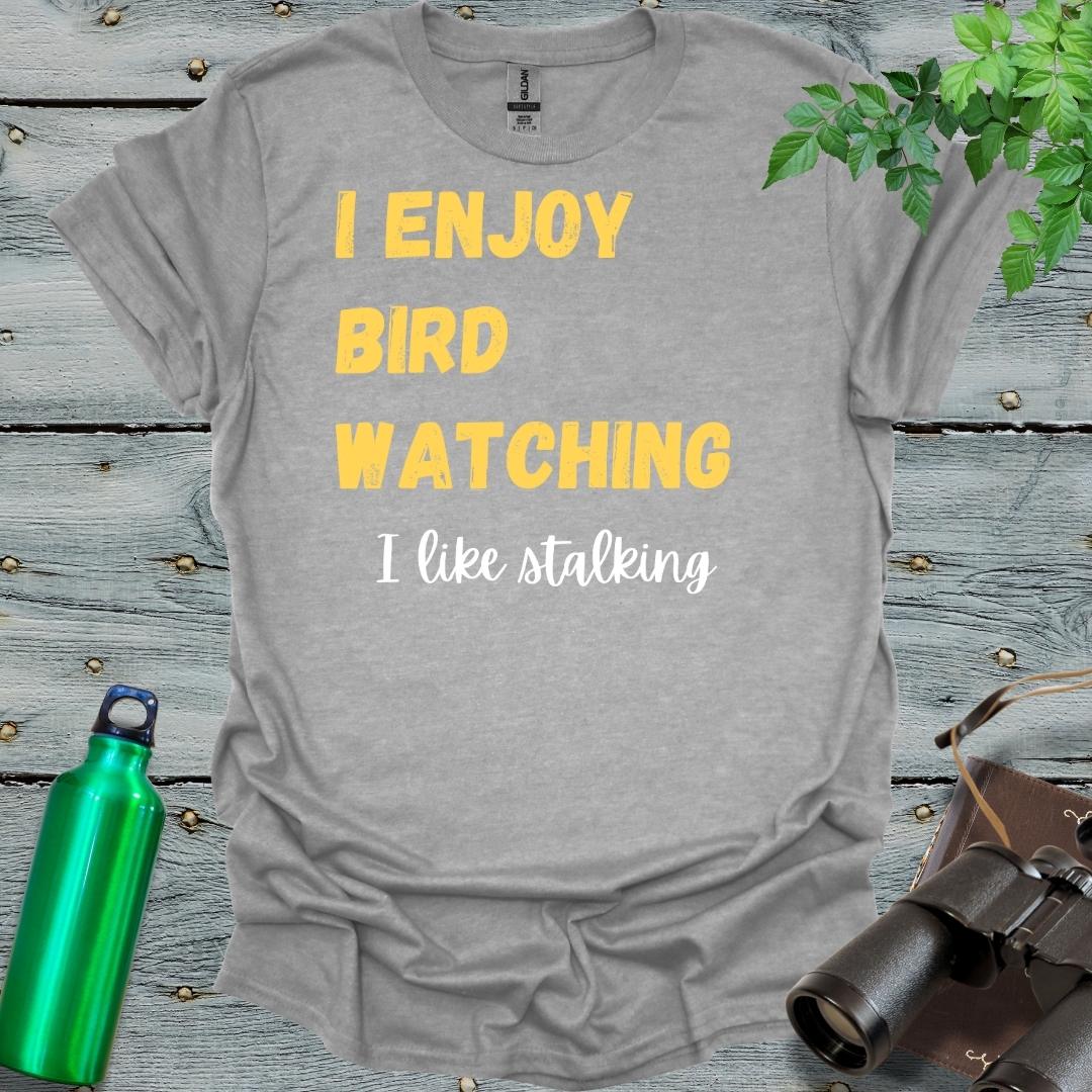 I enjoy birdwatching T-Shirt - Swooply Shop