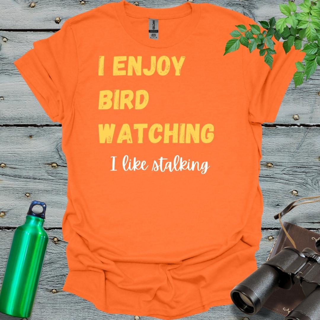 I enjoy birdwatching T-Shirt - Swooply Shop