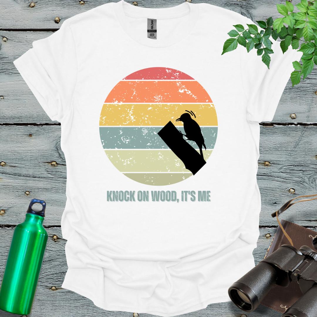 Knock on Woodpecker T-Shirt - Swooply Shop