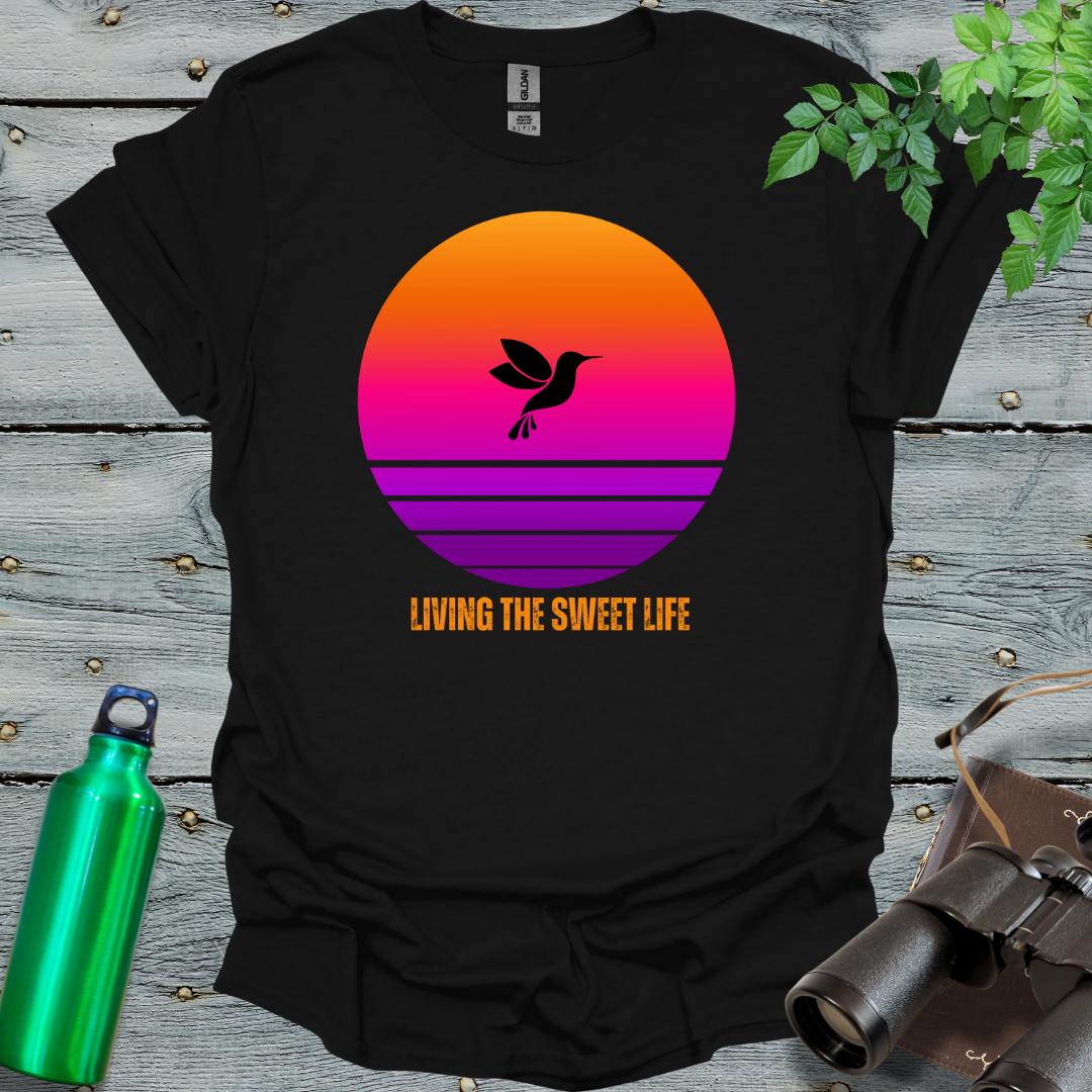 Living the sweet hummingbird life T-Shirt - Swooply Shop