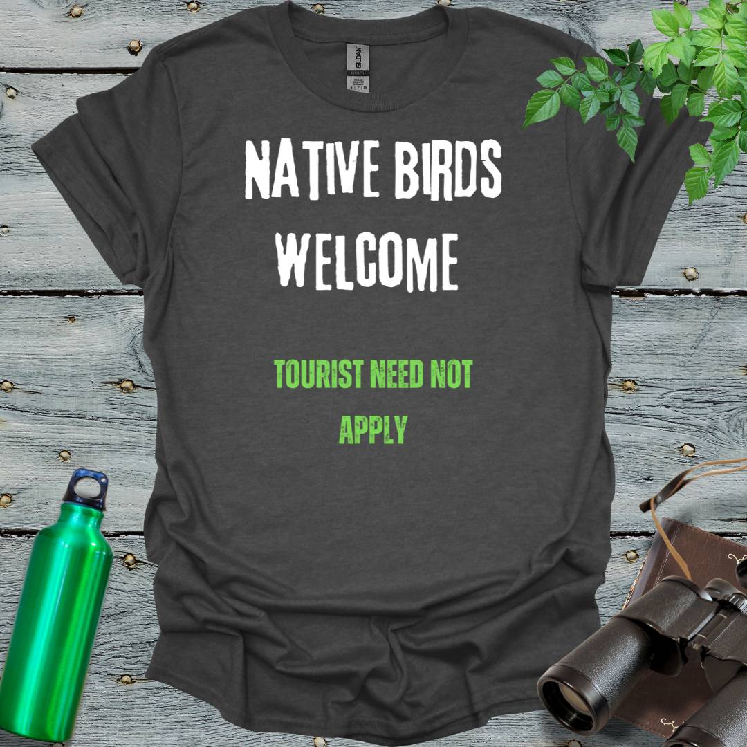 Native Birds T-Shirt - Swooply Shop