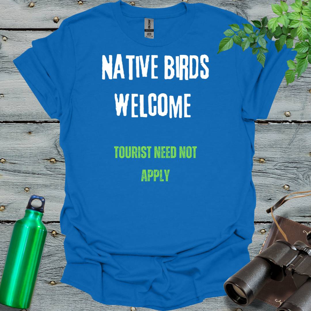 Native Birds T-Shirt - Swooply Shop