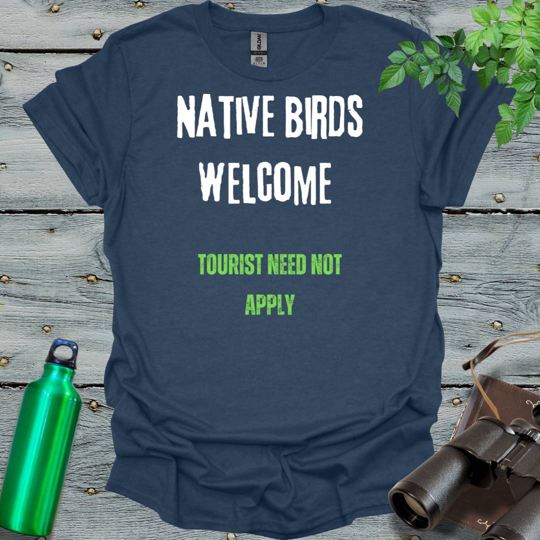 Native Birds T-Shirt - Swooply Shop