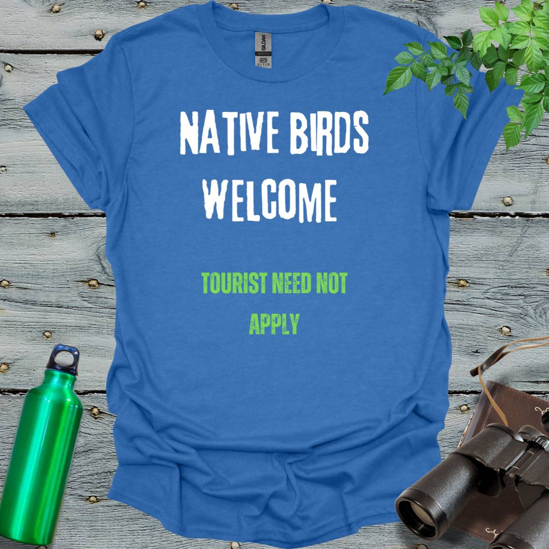 Native Birds T-Shirt - Swooply Shop