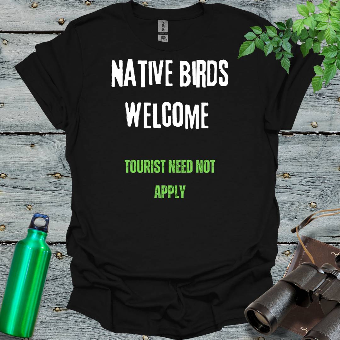 Native Birds T-Shirt - Swooply Shop