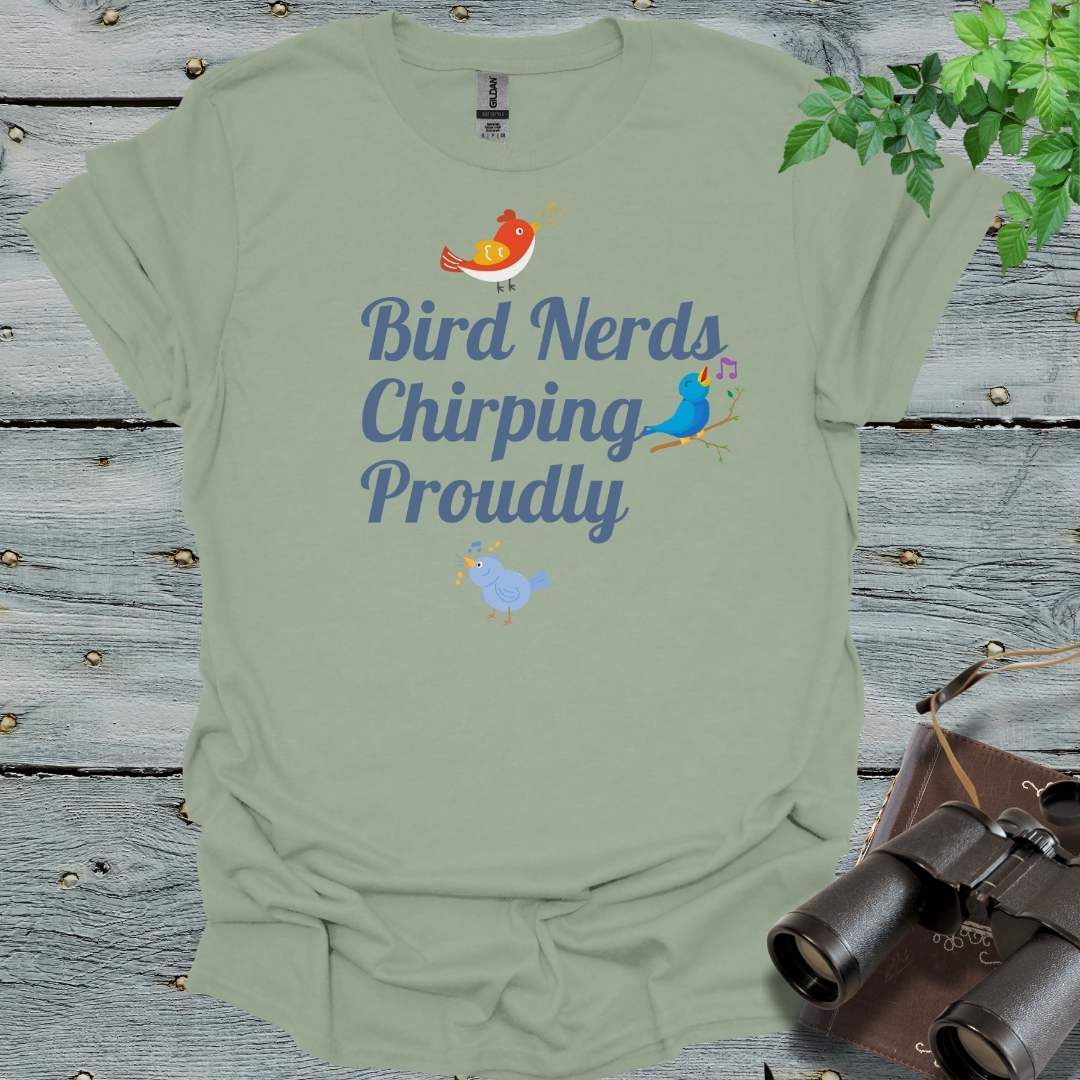 Nerds Chirping T-Shirt - Swooply Shop