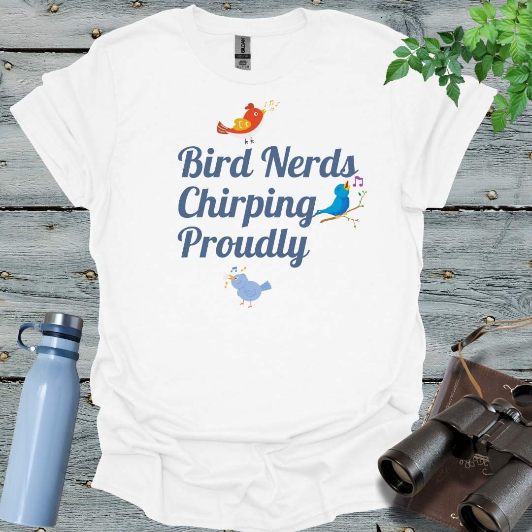 Nerds Chirping T-Shirt - Swooply Shop