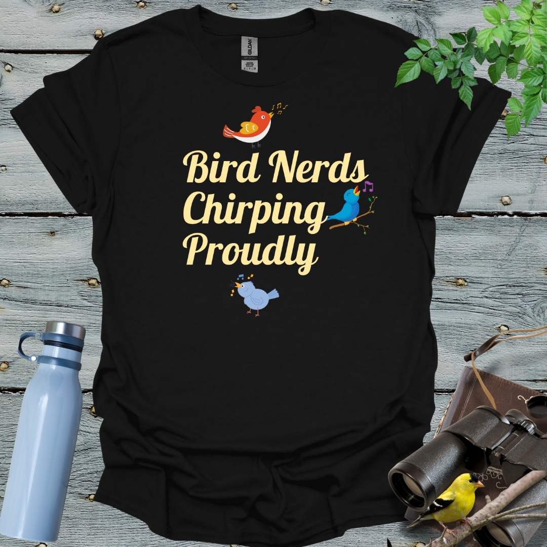 Nerds Chirping T-Shirt - Swooply Shop