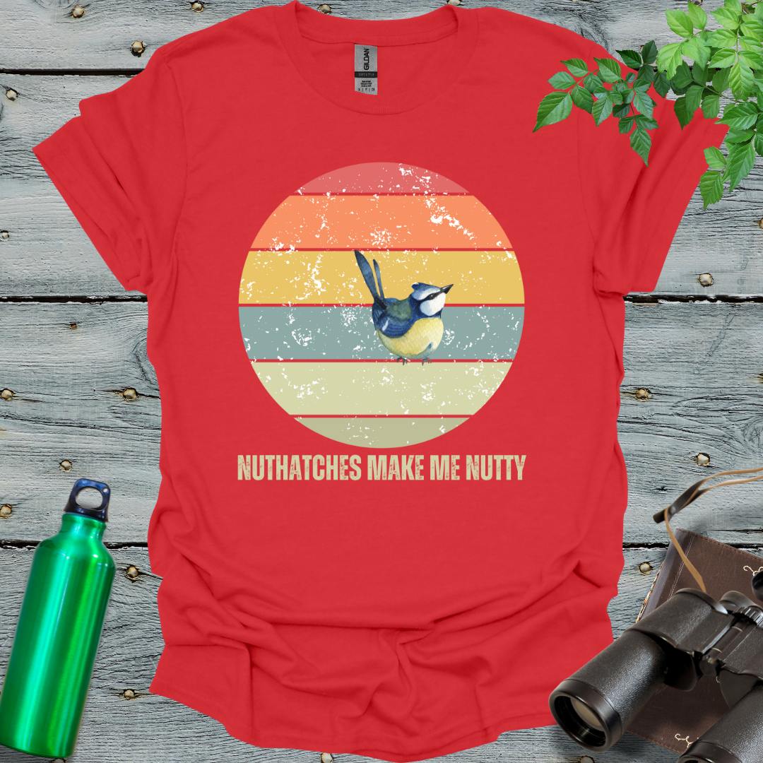 Nutty Nuthatches T-Shirt - Swooply Shop