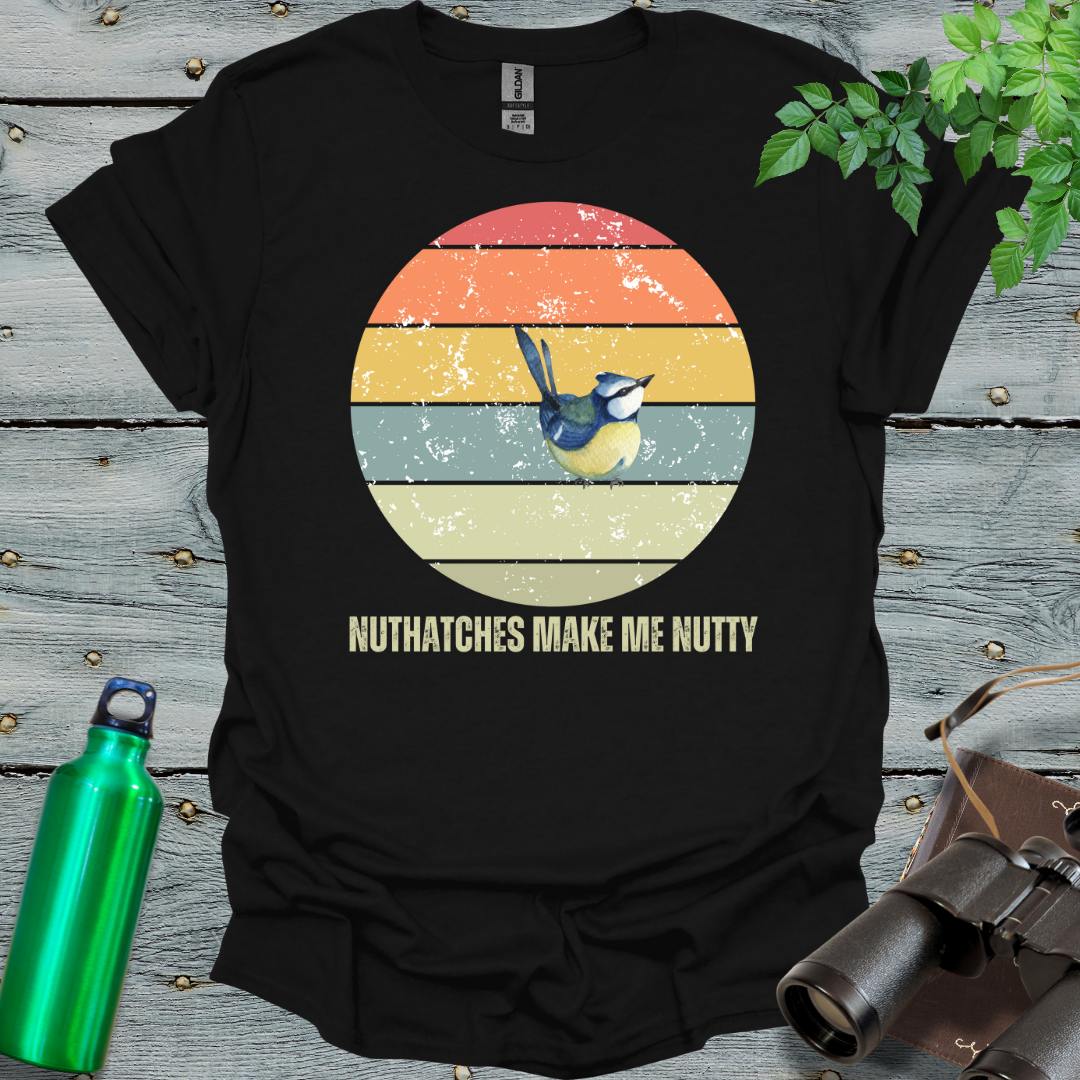 Nutty Nuthatches T-Shirt - Swooply Shop