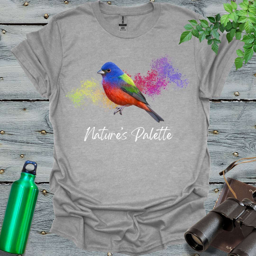 Painted Bunting Color Palette T-Shirt - Swooply Shop