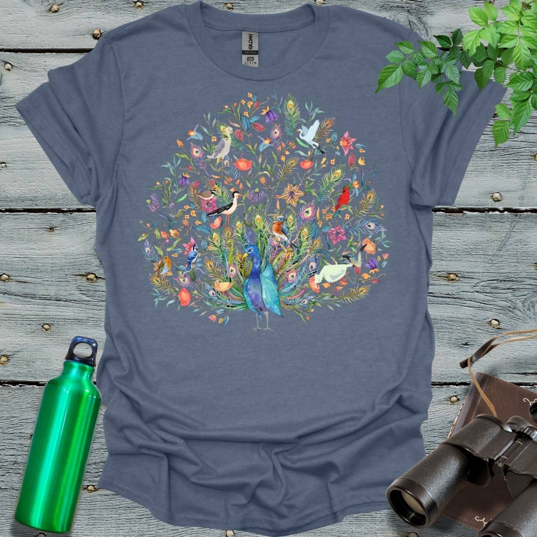 Peacock T-Shirt - Swooply Shop