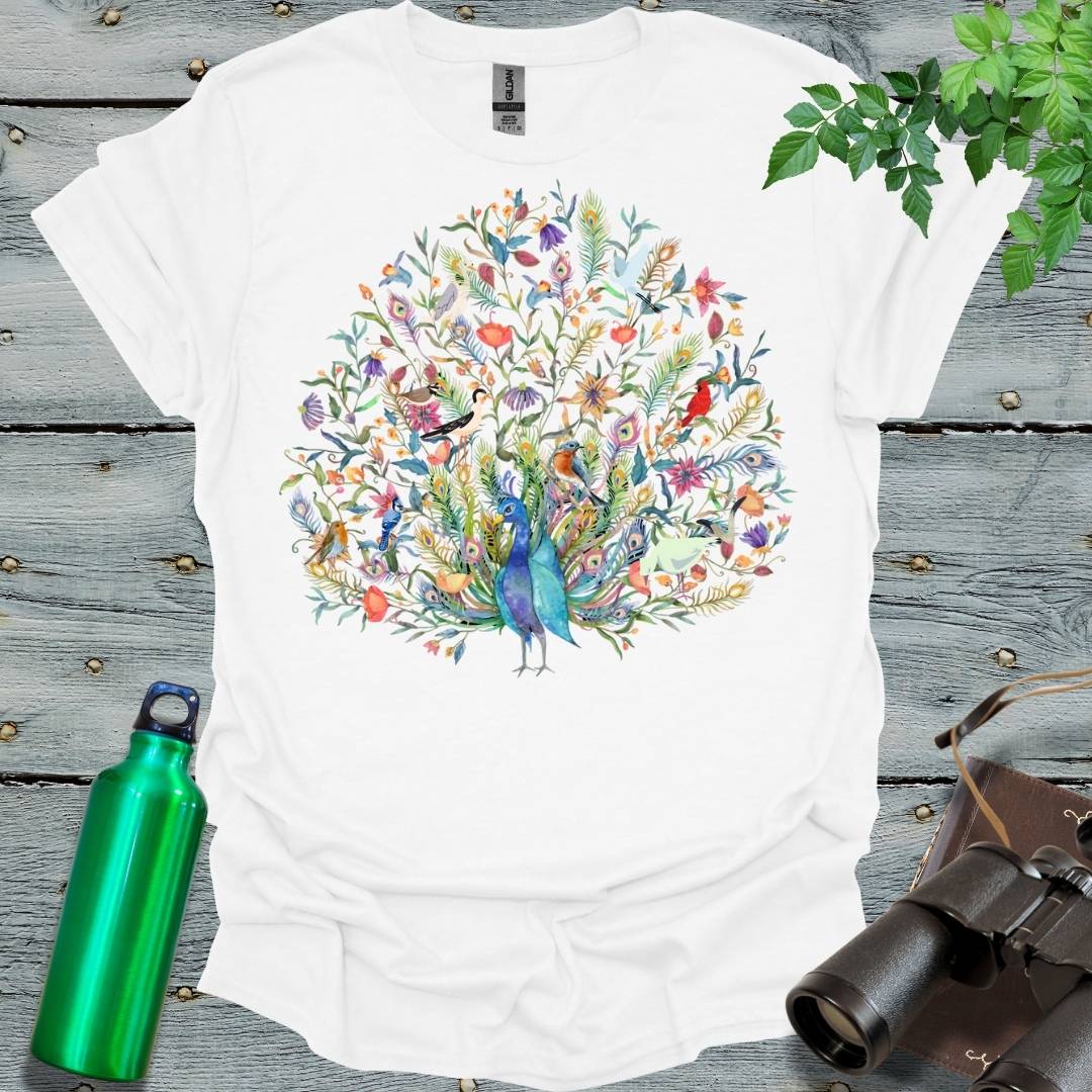 Peacock T-Shirt - Swooply Shop