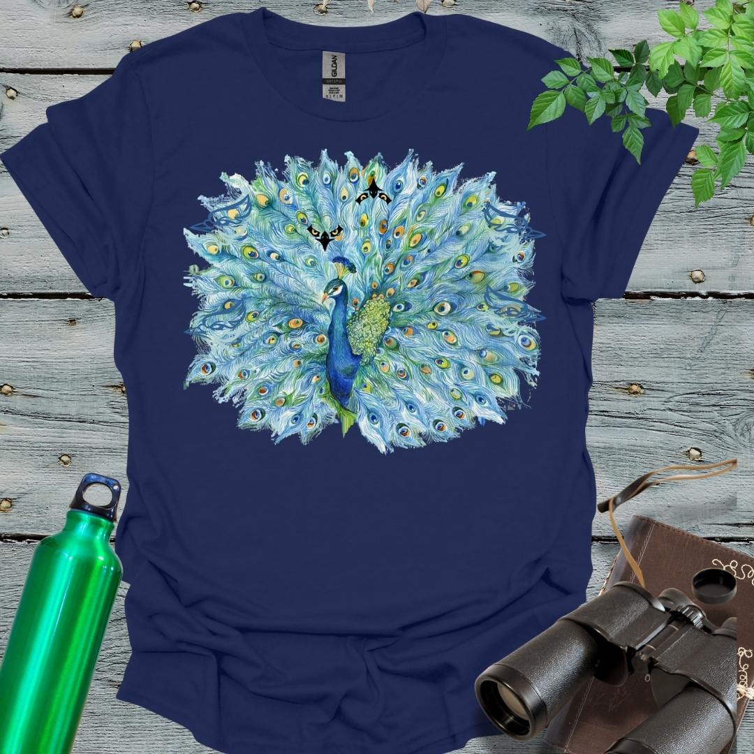 Peeking Feathers T-Shirt - Swooply Shop