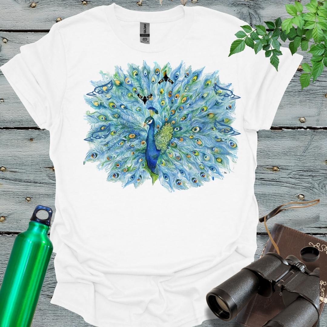 Peeking Feathers T-Shirt - Swooply Shop