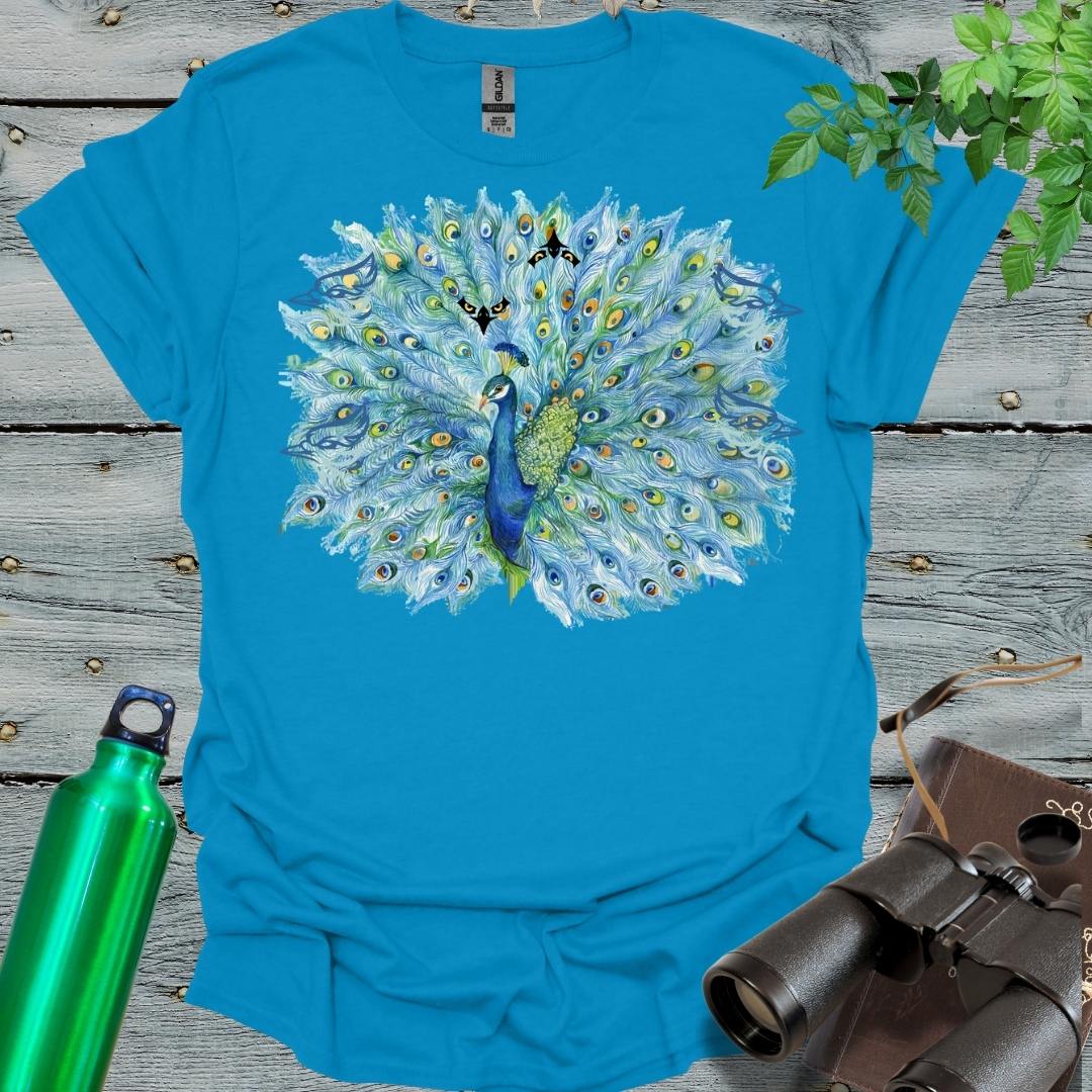 Peeking Feathers T-Shirt - Swooply Shop