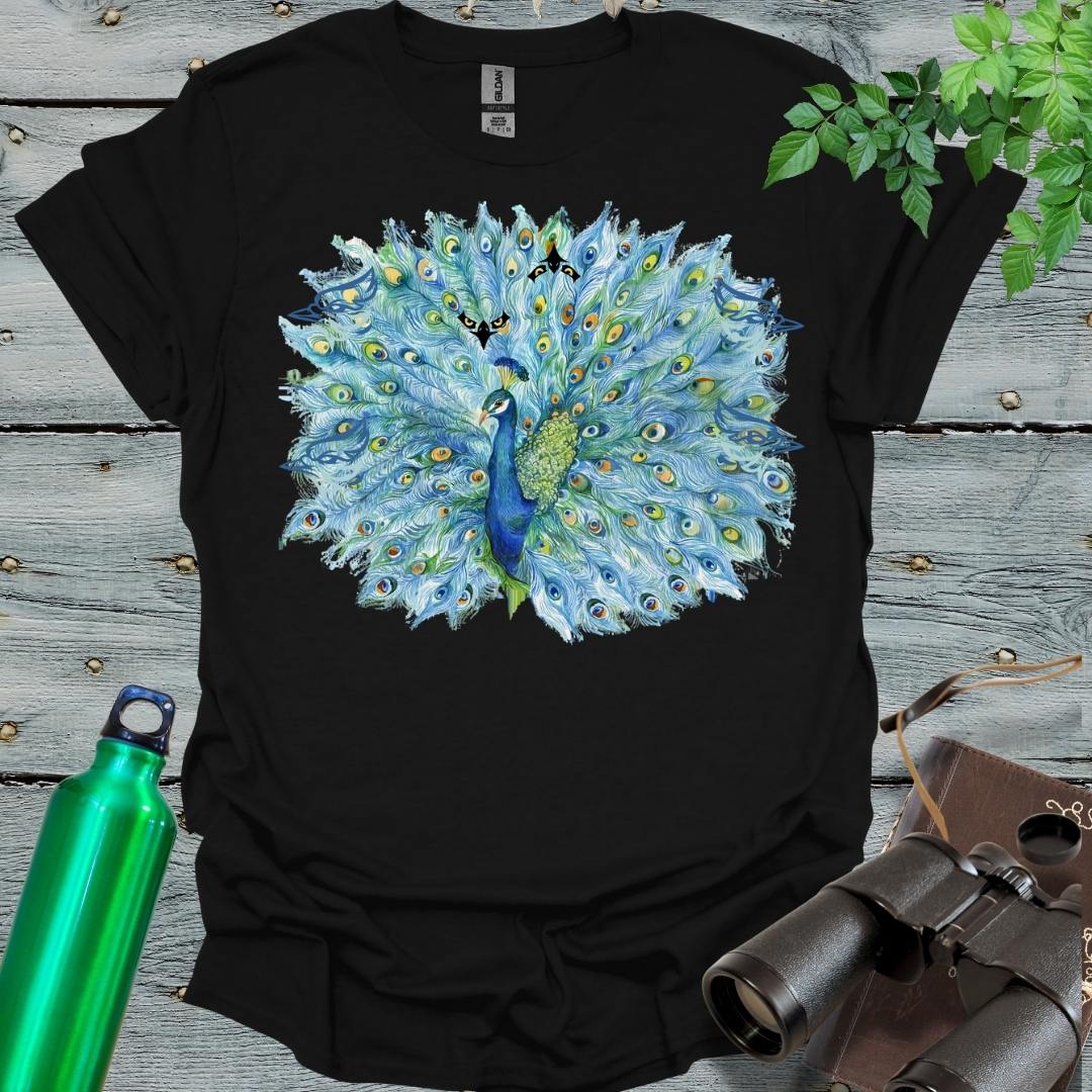 Peeking Feathers T-Shirt - Swooply Shop