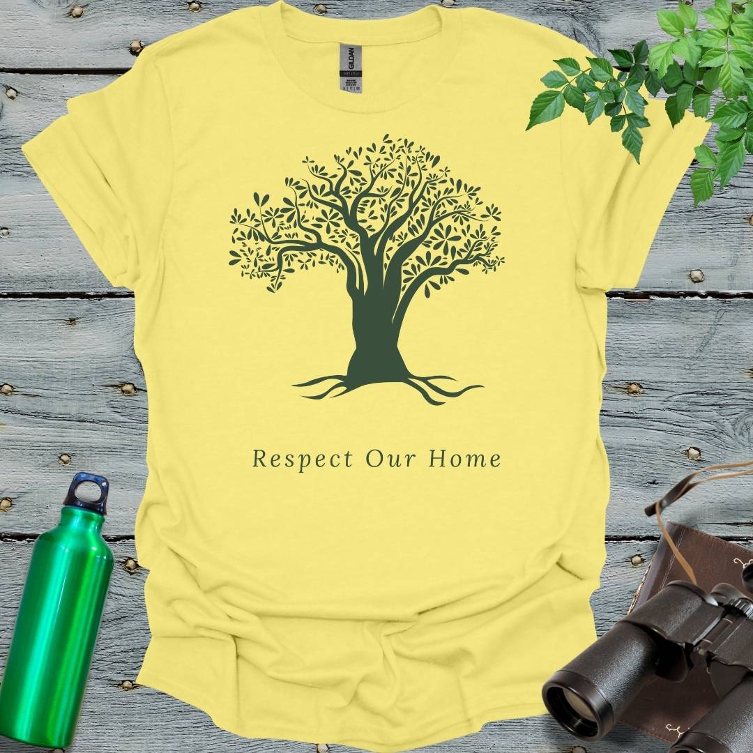 Respect Nature T-Shirt - Swooply Shop