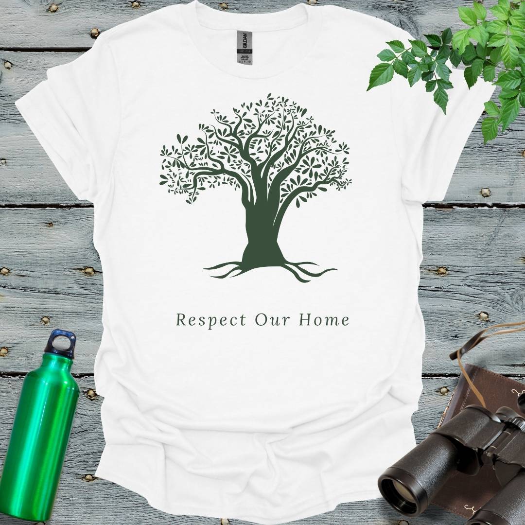 Respect Nature T-Shirt - Swooply Shop