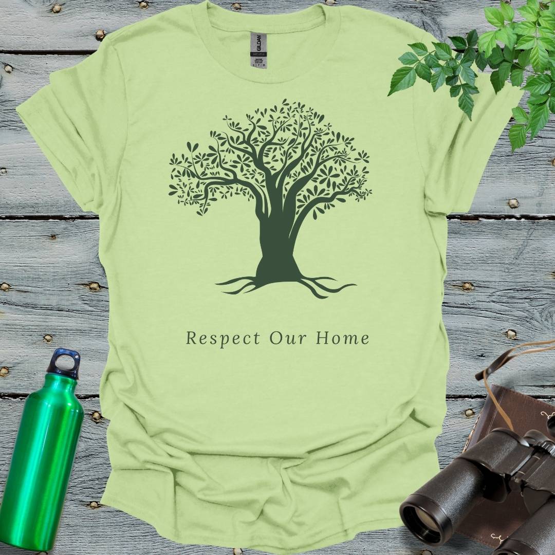 Respect Nature T-Shirt - Swooply Shop