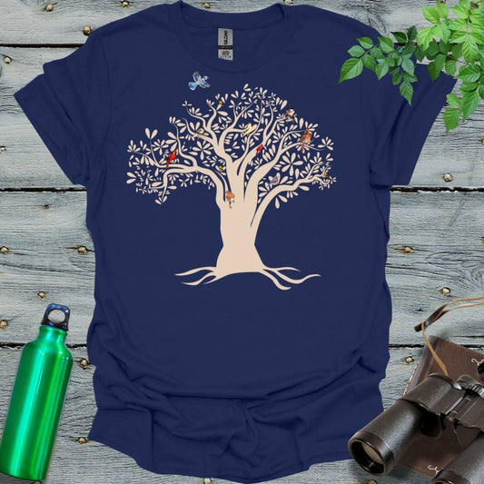 Tree of Birdlife T-Shirt - Swooply Shop