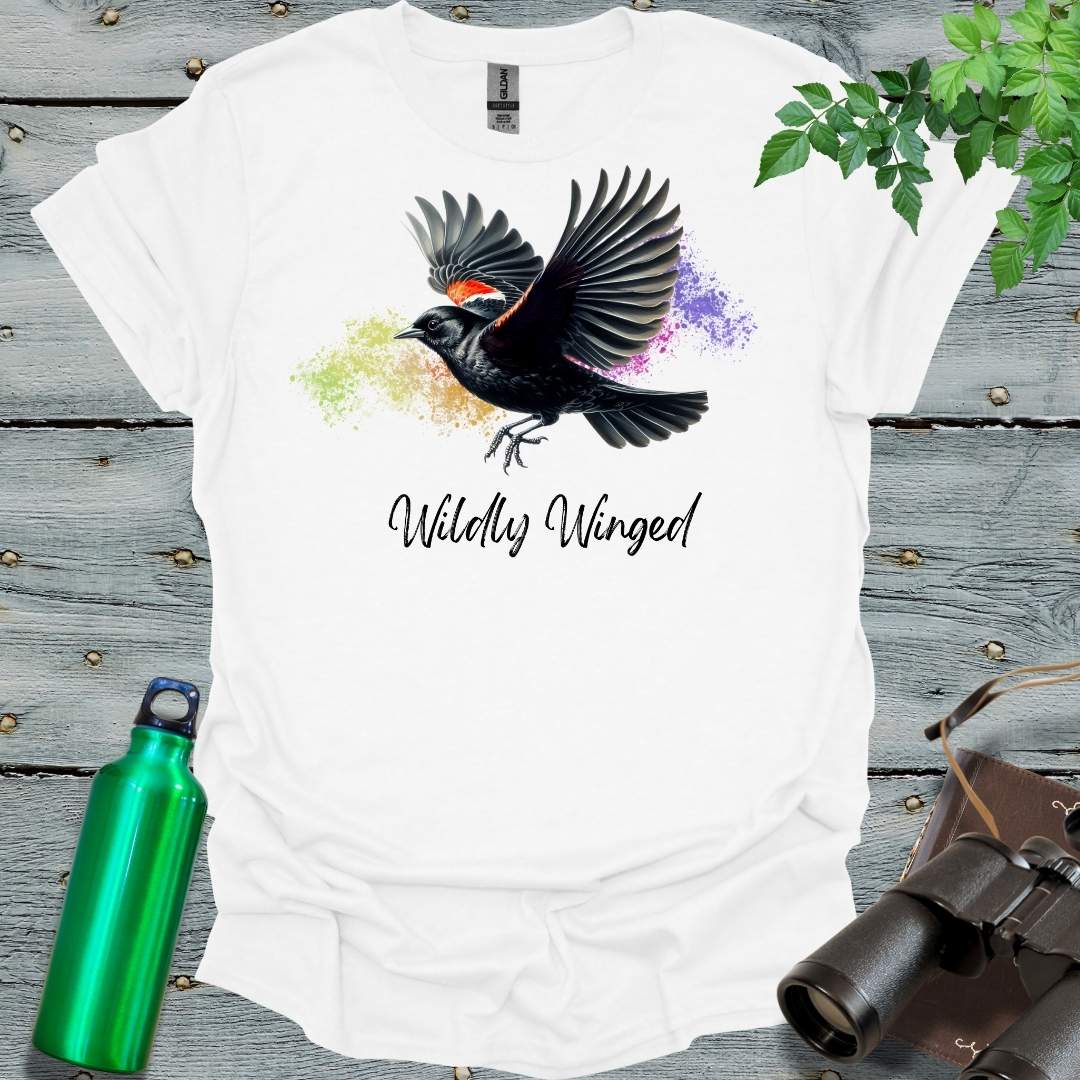 Wildly RedWinged BlackbirdT-Shirt - Swooply Shop