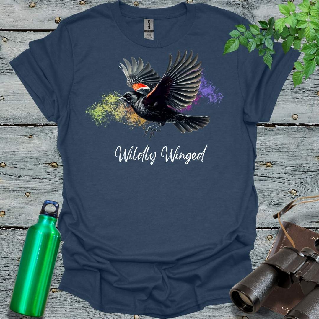 Wildly RedWinged BlackbirdT-Shirt - Swooply Shop