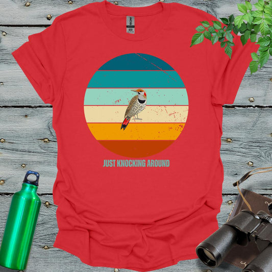 Woodpecker Knockin around T-Shirt - Swooply Shop