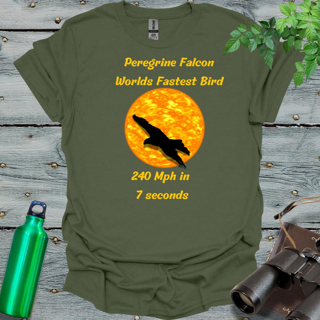 Worlds Fastest Perigrine T-Shirt - Swooply Shop